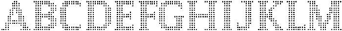 Pixel Serif SquareXS otf (400) Font UPPERCASE