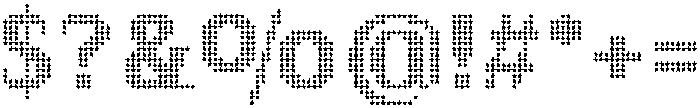 Pixel Serif StarL otf (400) Font OTHER CHARS