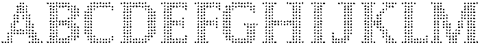 Pixel Serif StarM otf (400) Font UPPERCASE