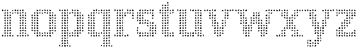 Pixel Serif StarM otf (400) Font LOWERCASE