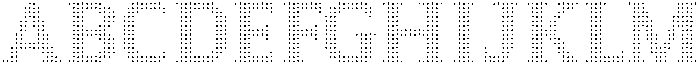Pixel Serif StarS otf (400) Font UPPERCASE