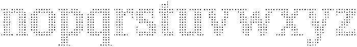 Pixel Serif StarS otf (400) Font LOWERCASE