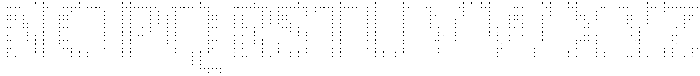 Pixel Serif StarXS otf (400) Font UPPERCASE