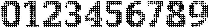 Pixel Serif TriangleL otf (400) Font OTHER CHARS