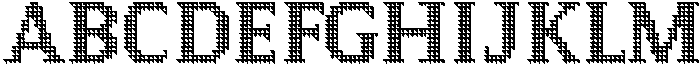 Pixel Serif TriangleL otf (400) Font