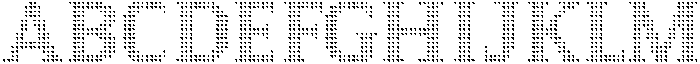 Pixel Serif TriangleS otf (400) Font UPPERCASE