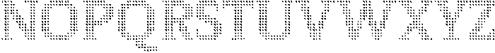 Pixel Serif TriangleS otf (400) Font UPPERCASE