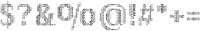 Pixel Serif WaveM otf (400) Font OTHER CHARS