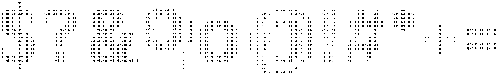 Pixel Serif WaveS otf (400) Font OTHER CHARS