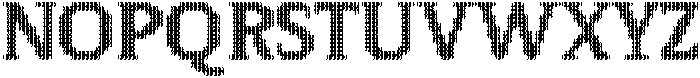 Pixel Serif WaveXL otf (400) Font UPPERCASE
