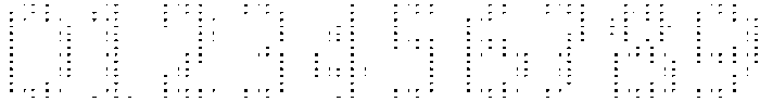 Pixel Serif WaveXS otf (400) Font OTHER CHARS