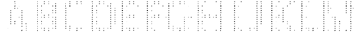 Pixel Serif WaveXS otf (400) Font UPPERCASE