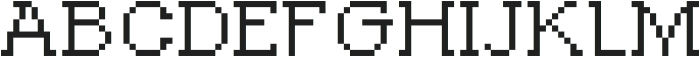 Pixel1985 ttf (400) Font UPPERCASE