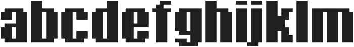 PixelImpact ttf (400) Font LOWERCASE