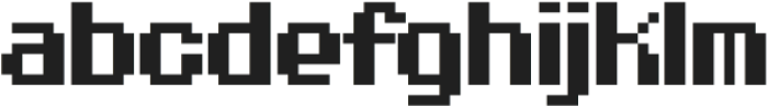 PixelKartRegular otf (400) Font LOWERCASE