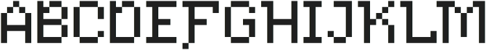 PixelPancakes ttf (400) Font UPPERCASE