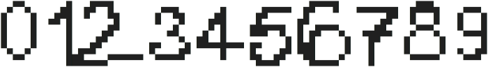 PixelStarship ttf (400) Font OTHER CHARS