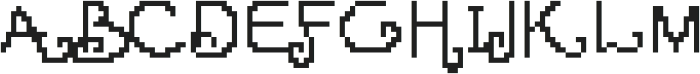 PixelStarship ttf (400) Font UPPERCASE