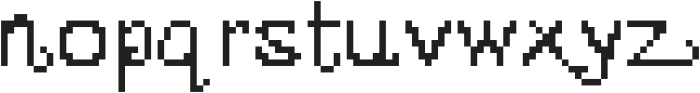PixelStarship ttf (400) Font LOWERCASE