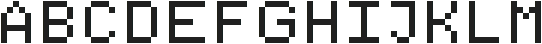 PixelTape ttf (400) Font UPPERCASE