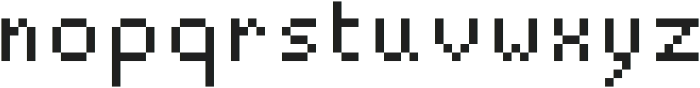 PixelTape ttf (400) Font LOWERCASE