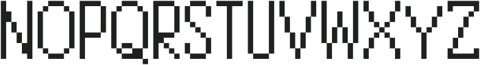 PixelVoid ttf (400) Font UPPERCASE