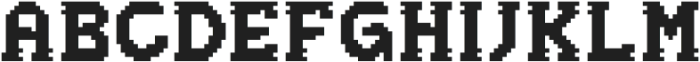 Pixelmax Regular otf (400) Font UPPERCASE