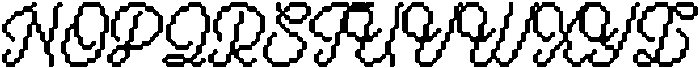 Pixelota Regular otf (400) Font UPPERCASE