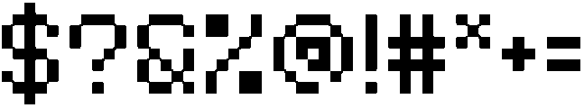 Pixfay Regular otf (400) Font OTHER CHARS