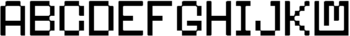 Pixfay Regular otf (400) Font UPPERCASE