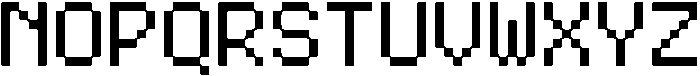 Pixfay Regular otf (400) Font UPPERCASE