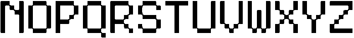 Pixfay Regular otf (400) Font LOWERCASE