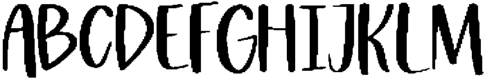 Pixie Moon Sans Regular otf (400) Font UPPERCASE