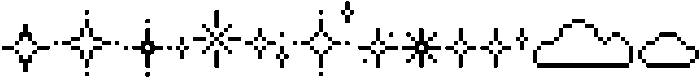 Pixie Promise Ornaments Regular otf (400) Font UPPERCASE
