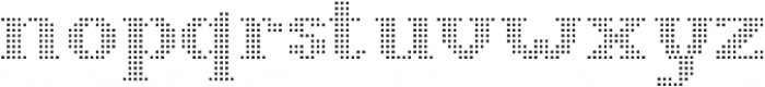 Pixie Serif Bold Dots otf (700) Font LOWERCASE