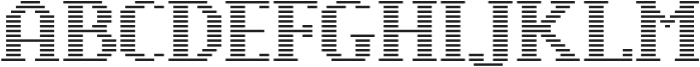 Pixie Serif Bold Lines otf (700) Font UPPERCASE