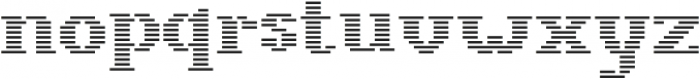 Pixie Serif Bold Lines otf (700) Font LOWERCASE