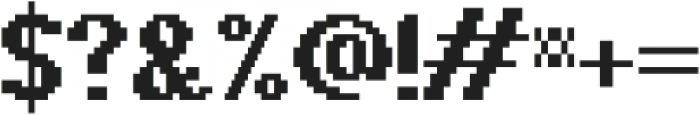 Pixie Serif Bold otf (700) Font OTHER CHARS