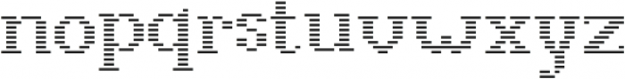 Pixie Serif Regular Lines otf (400) Font LOWERCASE