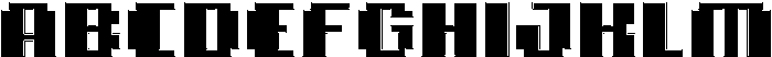 Pixiel Inline otf (400) Font UPPERCASE
