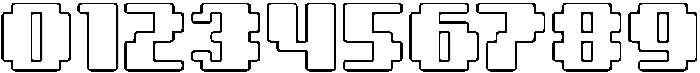 Pixiel Rounded Outline otf (400) Font OTHER CHARS