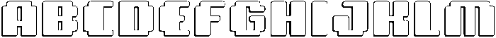 Pixiel Rounded Shadow otf (400) Font
