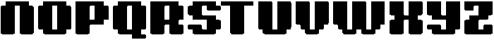 Pixiel Rounded otf (400) Font UPPERCASE