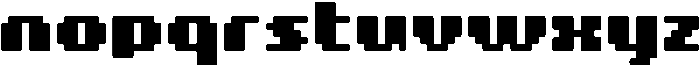 Pixiel Rounded otf (400) Font LOWERCASE
