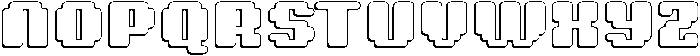 Pixiel Soft Shadow otf (400) Font UPPERCASE