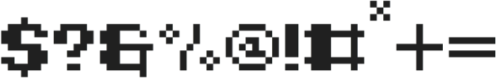 Pixobay Regular otf (400) Font OTHER CHARS
