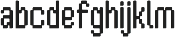 Pixolatte otf (400) Font LOWERCASE