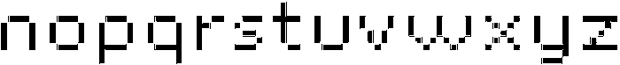 Pixora Inline otf (400) Font LOWERCASE