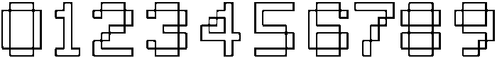 Pixora Outline otf (400) Font OTHER CHARS