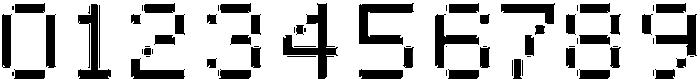 Pixora Rounded Inline otf (400) Font OTHER CHARS